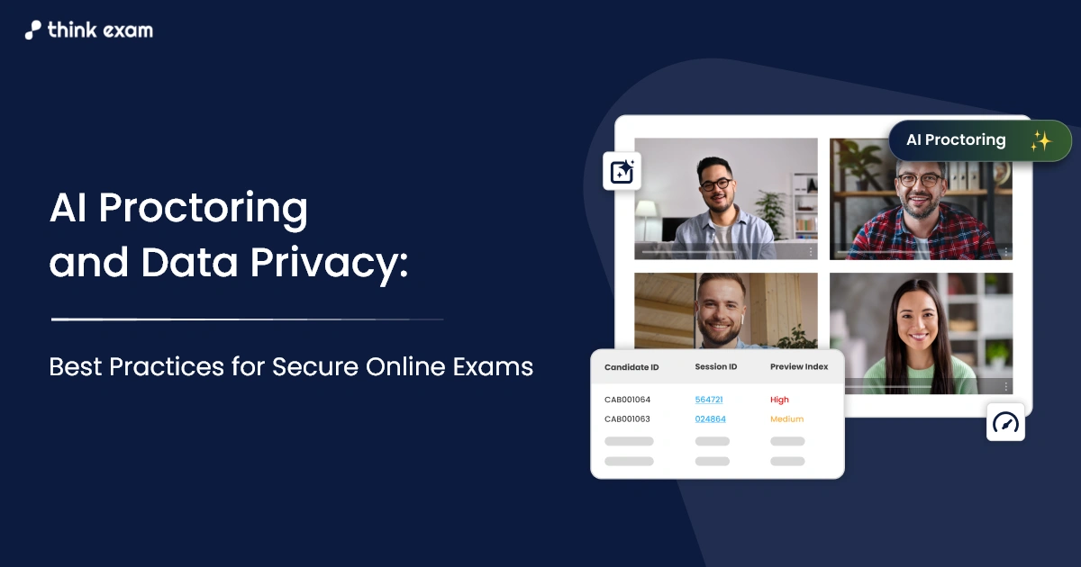 AI Proctoring and Data Privacy: Best Practices for Secure Online Exams