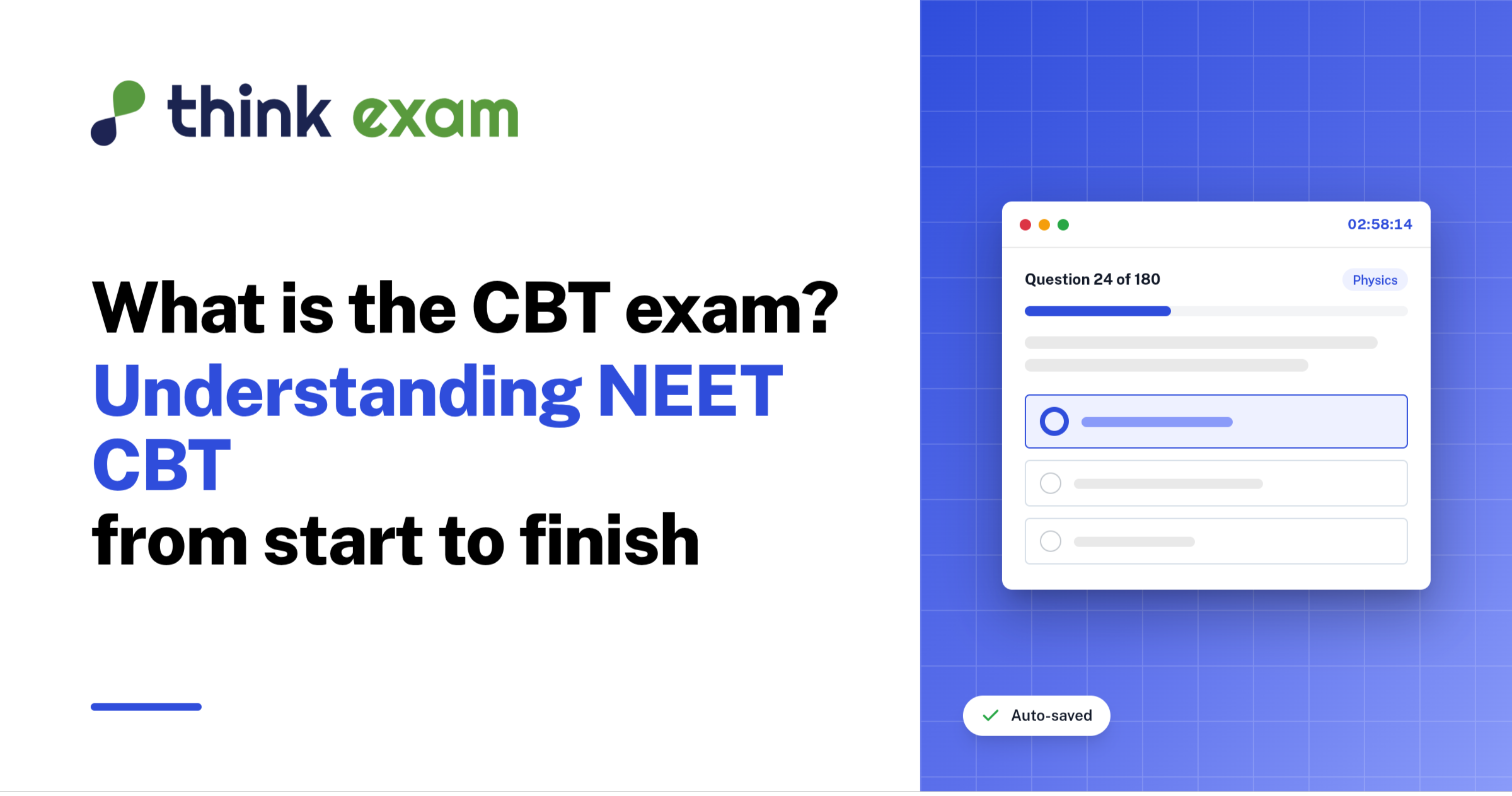 What Is the CBT Exam? Understanding NEET CBT from Start to Finish