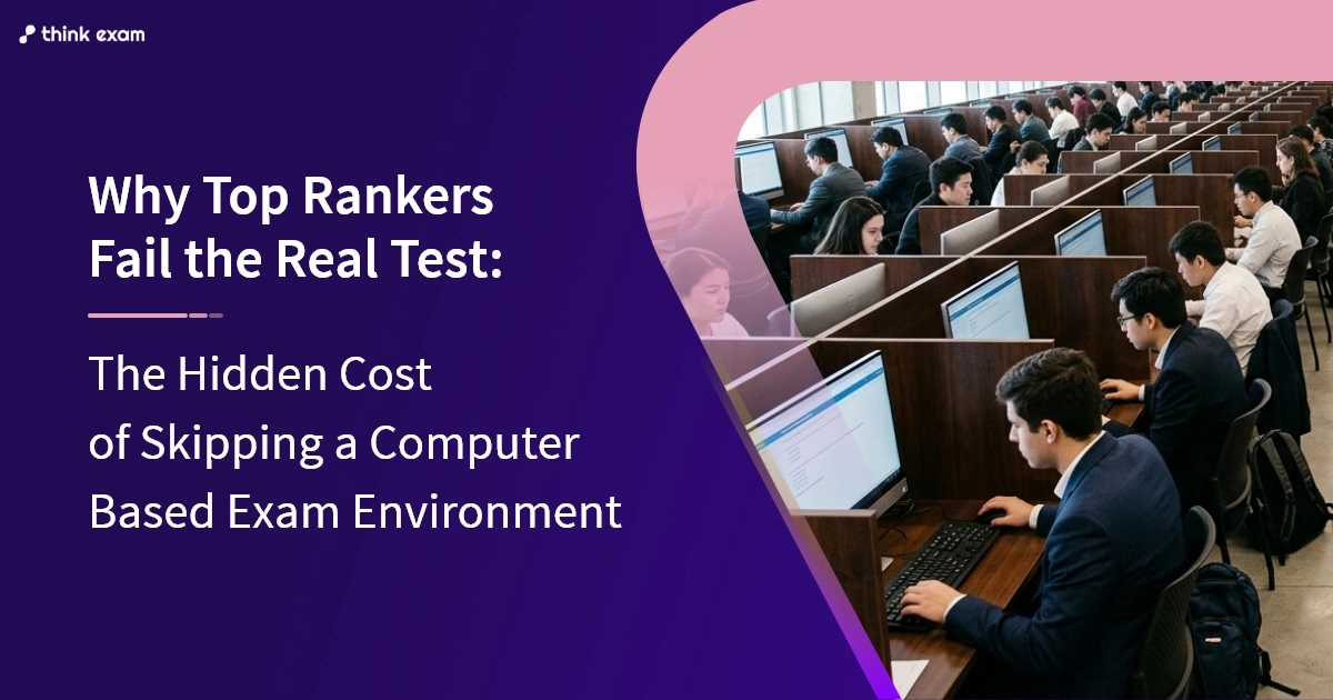 Why Top Rankers Fail the Real Test: The Hidden Cost of Skipping a Computer Based Exam Environment