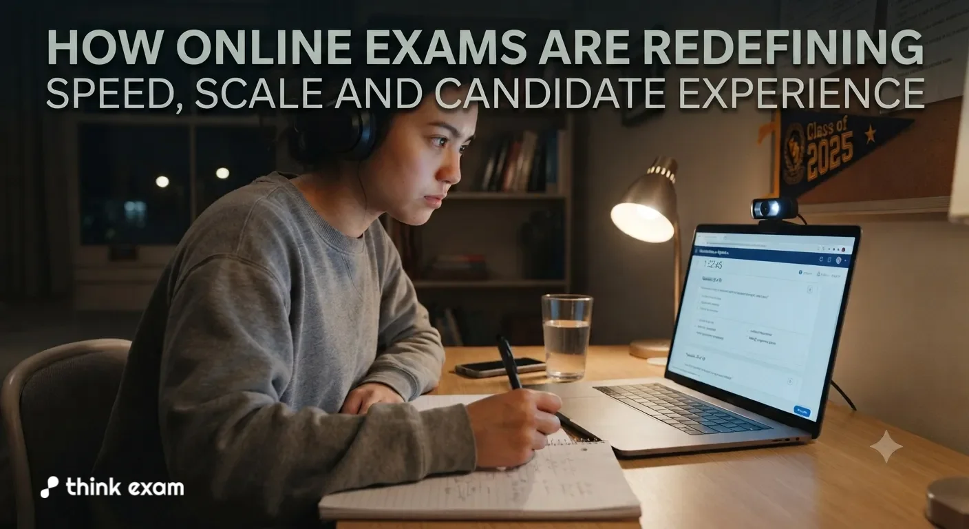 How Online Exams Are Redefining Speed, Scale and Candidate Experience