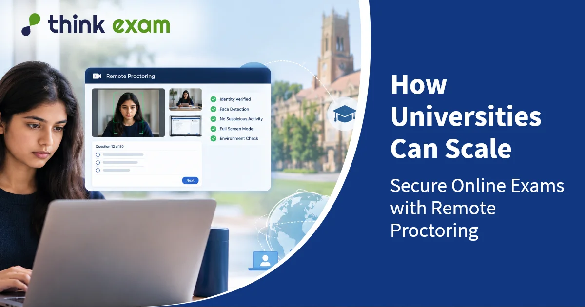 How Universities Can Scale Secure Online Exams with Remote Proctoring